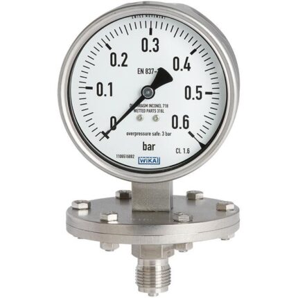 Wika Diaphragm pressure gauge 432.50